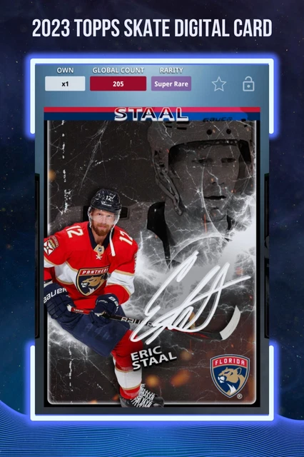 2023 Topps Shatter Series 1 Eric Staal Signature Skate Digital Card
