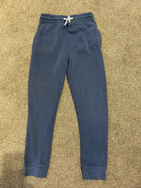 Next Slim Fit Blue Jogging Trousers Joggers Age 9 Years