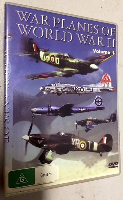WAR PLANES OF World War II - Volume 1 (DVD) REGION FREE LIKE NEW $24.95 ...