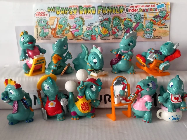Kinder Ferrero Sorpresine Serie Dinos Family Scegli Figure Cake Toppers Top Rar