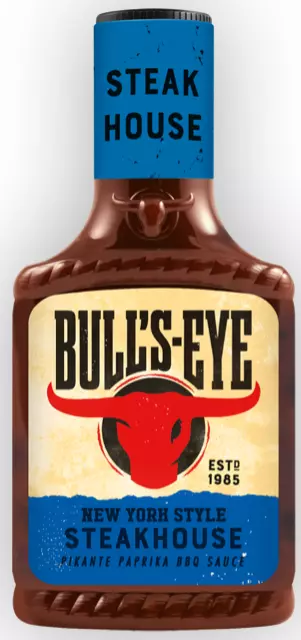 Bulls Eye Steakhouse New York Style BBQ Barbecue Sauce 300 ml