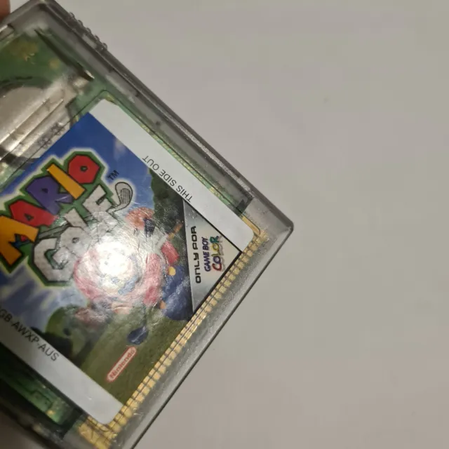 Mario Golf Nintendo Game Boy Color Cartridge Only Tested & Working 3