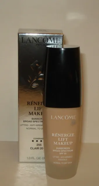 Lancome Renergie Lift Foundation Makeup SPF 20 255 Clair 20 (N) 30 ML/1 OZ