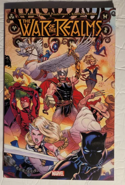 The War Of The Realms Marvel Jason Aaron Comic Book First Edition New