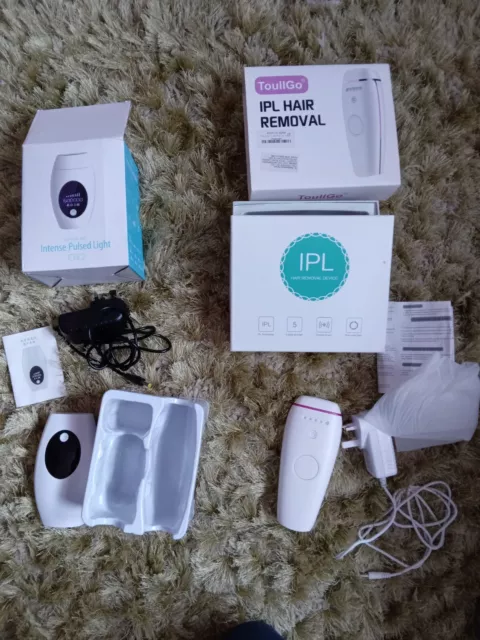 toullgo IPL hair remover And Unbranded Intense Pulsed Light Hair Remover - Boxed