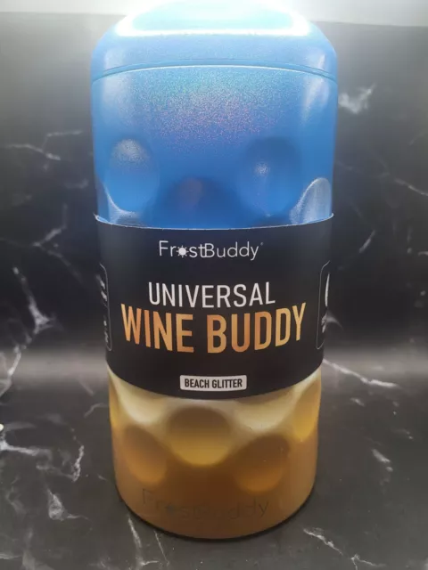 Frost Buddy Universal Wine Buddy, Beach Glitter, Cooler