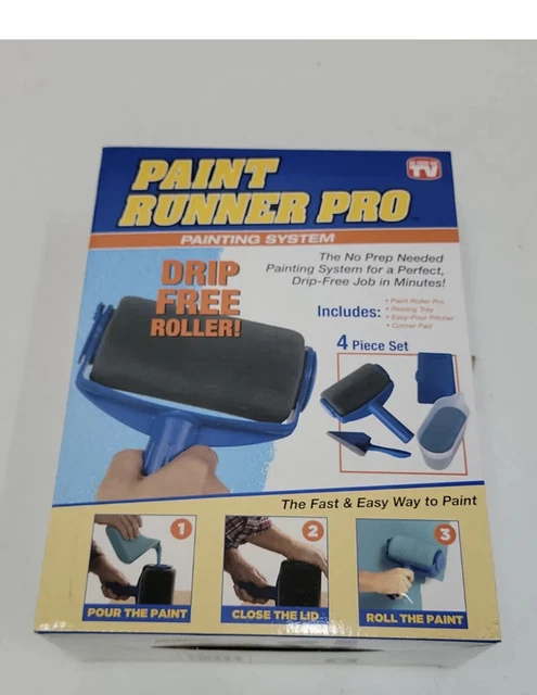 Paint Runner Pro Painting System 4 pc Set As Seen On TV - NIB