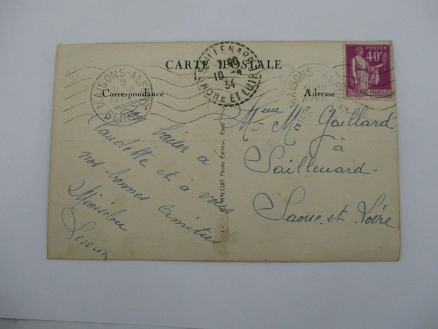 Cpa Val De Marne 94 Charentonneau Route De Creteil 2