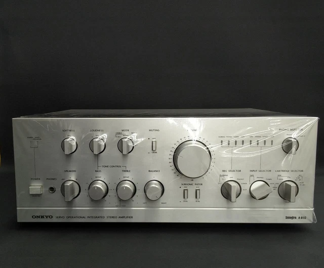 Amplificateur Intégré Onkyo A-830 - Très Bon état Esthétique - À Réviser (sélecteur)