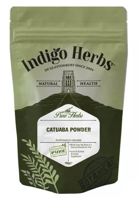 Catuaba Bark Powder - 100g - Indigo Herbs