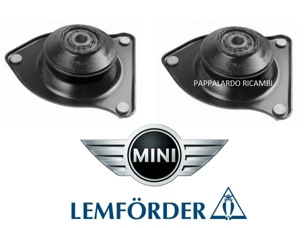 2 Supporti Ammortizzatori Anteriori Lemforder Originali Mini Cooper One / One D