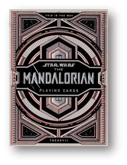 Mandalorian Playing Cards by theory11 Poker Spielkarten Cardistry Star Wars