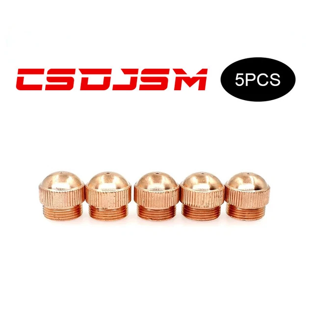 5pcs 20056 Plasma Cutter Tips Nozzle 0.067'' 100A for ESAB PT-17 Cutting Torch