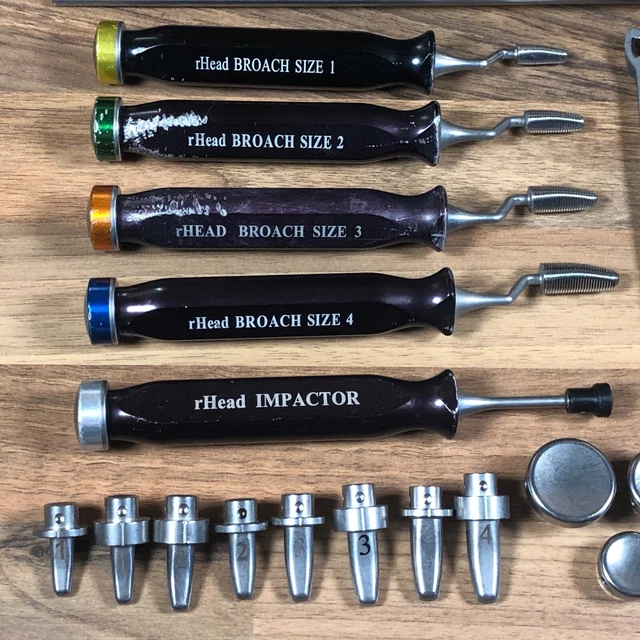 Talmage Rhead SBI ARTHROPLASTY SYSTEM rHEAD Radial Implant Instrument Set Small Bone ...