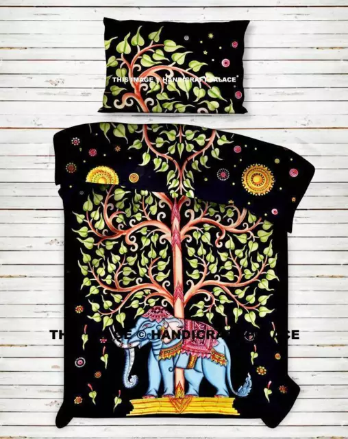Indian Beautiful Mandala Hippie Duvet Cover Blanket Set Comforter Quilt Cover