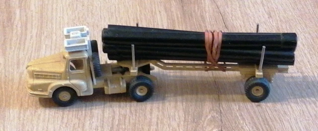 DINKY TOYS D'ORIGINE France: Tracteur UNIC Saharien ref.39 B, Avec