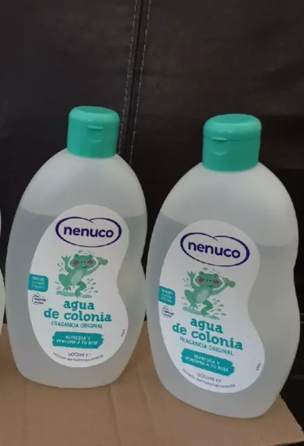 2 X 500 ml Nenuco Agua De Colonia Cologne