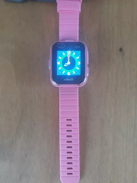 VTech Kidizoom DX2 Smart Watch - Pink With Built In Camera With Charging Cable