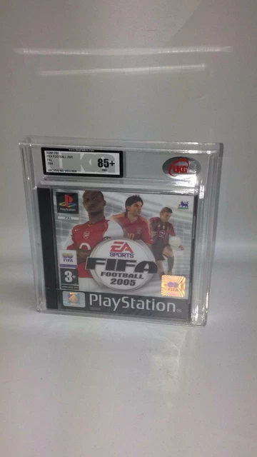 New & Sealed Sony Playstation 1 PS1 FIFA FOOTBALL 2005 PAL UKG not VGA 85+NM+!