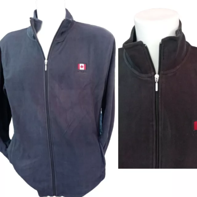 Camicia Felpa in Pile Casual FLANELLA Uomo Maglione Con Zip Invernale da M a 3XL