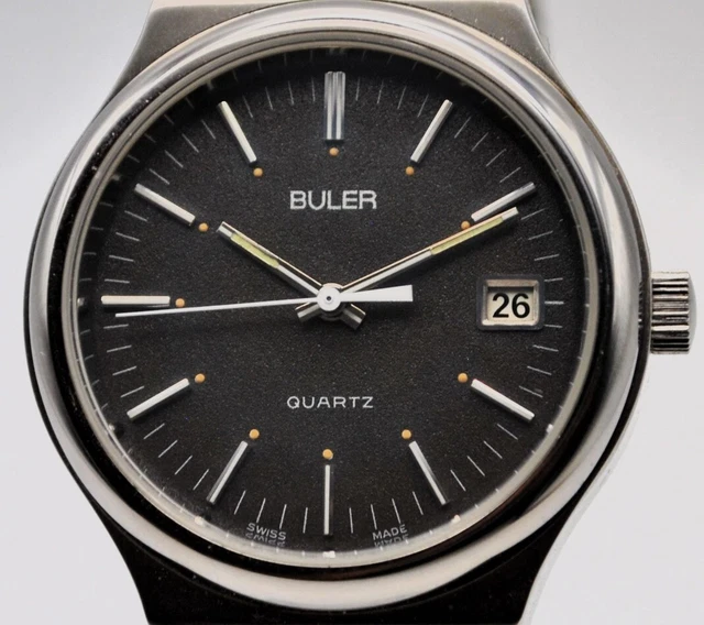 Montre Buler Et Briquet Vintage - Pour Pièces Détachées Ou Réparation, Occasion