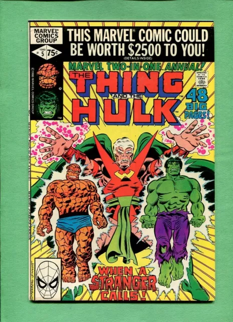 Marvel Two-In-One King Size Annual #5 The Thing, Hulk 1980 Comic