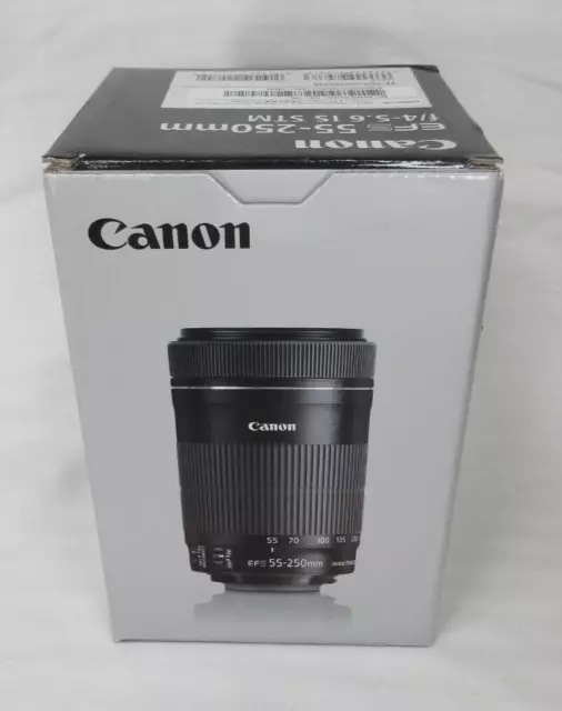 Canon E-FS 55-250mm f/4-5.6 IS STM Telephoto Zoom Lens