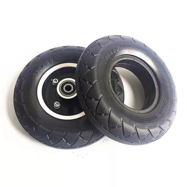 200x50 Ersatzreifen Anti Explosion Reifen ohne aufblasen für Roller Scooter