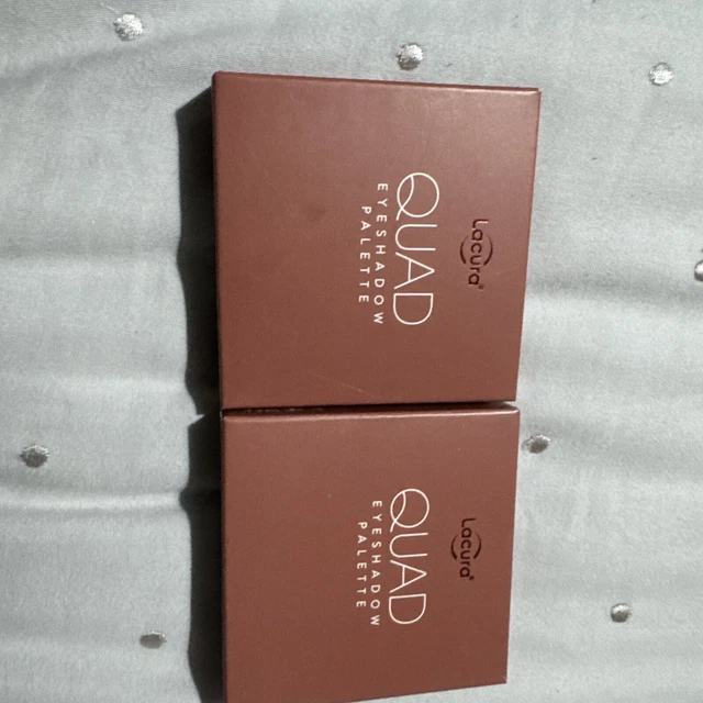 ALDI LACURA QUAD Eyeshadow Palette in Radiant Rust X2 . C Tilbury Dupe