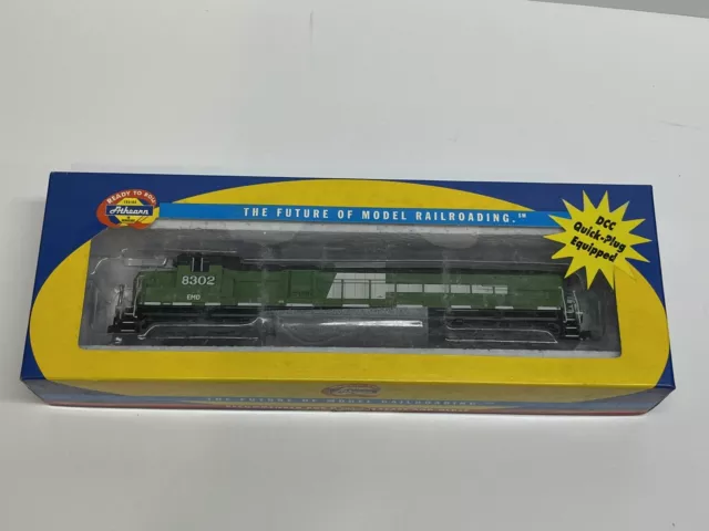 Ho Scale Athearn EMD Lease (EX BN Demo) SD60 #8302 Burlington Northern BNSF Loco