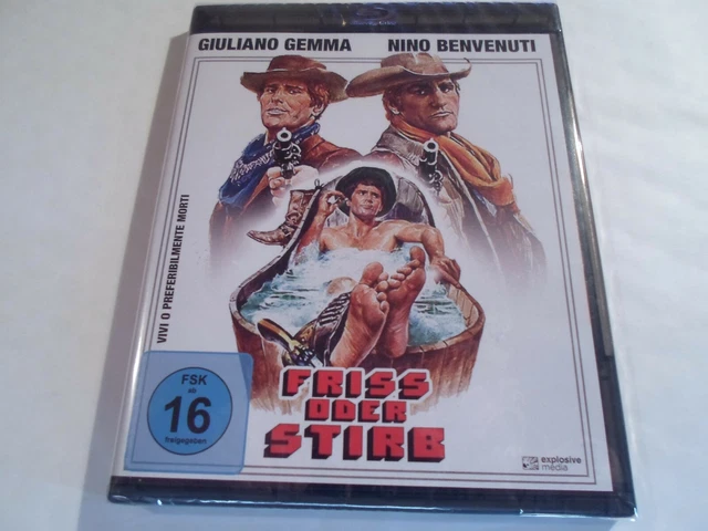 FRISS ODER STIRB - Giuliano Gemma, . - BLURAY aus XXXL Sammlung NEU