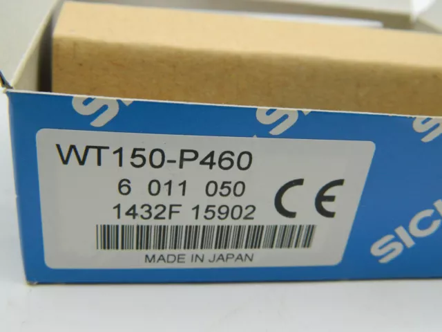 1x SICK WT150-P460 Reflexions-Lichtschranke Art-Nr.: 6011050 NEU OVP 2