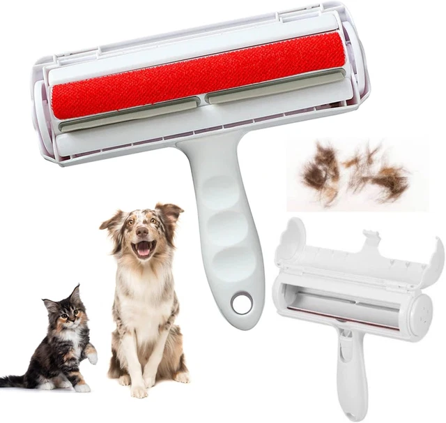 Pet Hair Remover and Reusable Lint Roller,Cat and Dog Hair Remover for Furniture