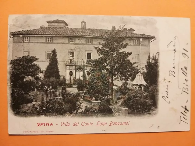 Spina di Marschiano (Perugia). Villa del Conte Lippi Boncambi.