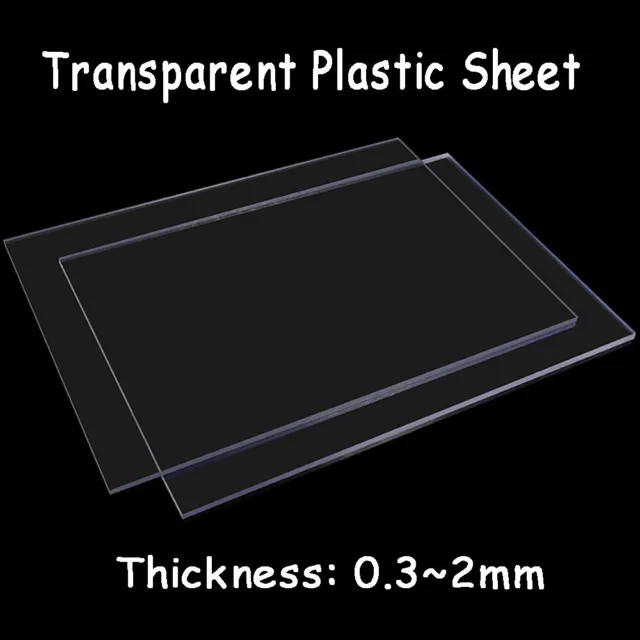 Clear Plastic Sheet Thickness 0.3~2mm Transparent Clear PVC Plastic Sheet Panel