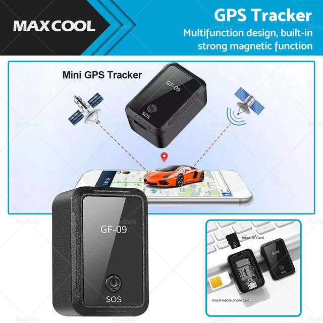 Mini GF09 Magnetic Car Vehicle GPS Tracker Voice Rec Locator Real Time Tracking