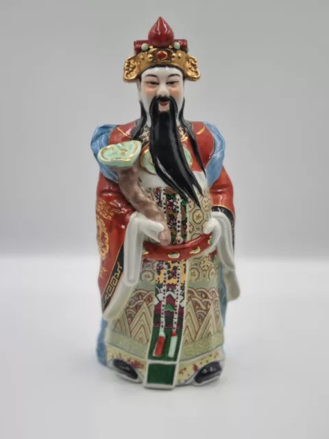 Lu Xing Chinese God of Prosperity and Wealth Statue/Figurine Immortal Deity...