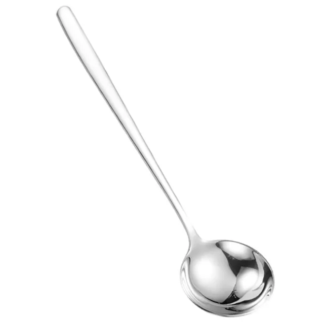 Stainless Steel Spoon Child Japanese Soup Spoons Ladle Wok Utensils