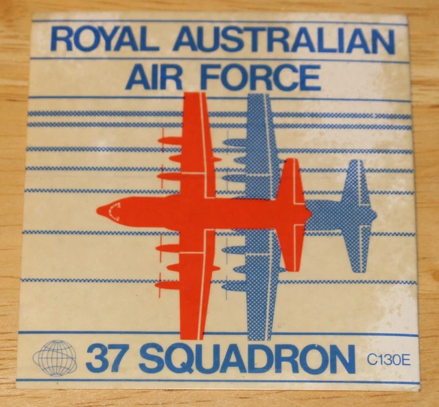 VINTAGE RAAF ROYAL Australian Air Force 37 Squadron C-130E Hercules ...