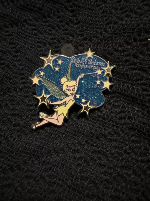 Tinker Bell Where Dreams Come True Pixie Dust Version Disney Pin