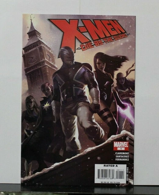 X-Men Die By The Sword #1-5 Full Set December 2007
