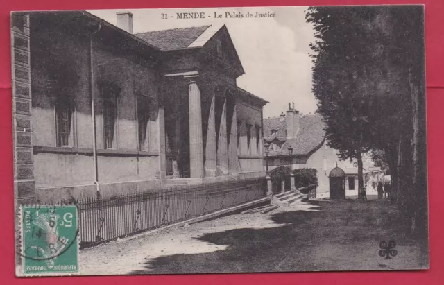 FRANCE CPA Le Palais de Justice MENDE LOZERE (48ZZA)