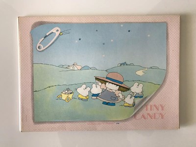 TINY CANDY GAKKEN VICTORIA FANCY MATITA PENCIL HB UNSHARPENED VINTAGE 80S JPN 