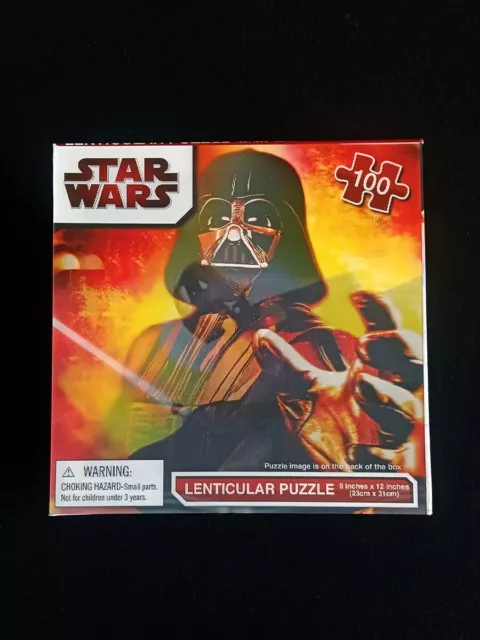 Star Wars Lenticular Puzzle Darth Vader 100 Piece