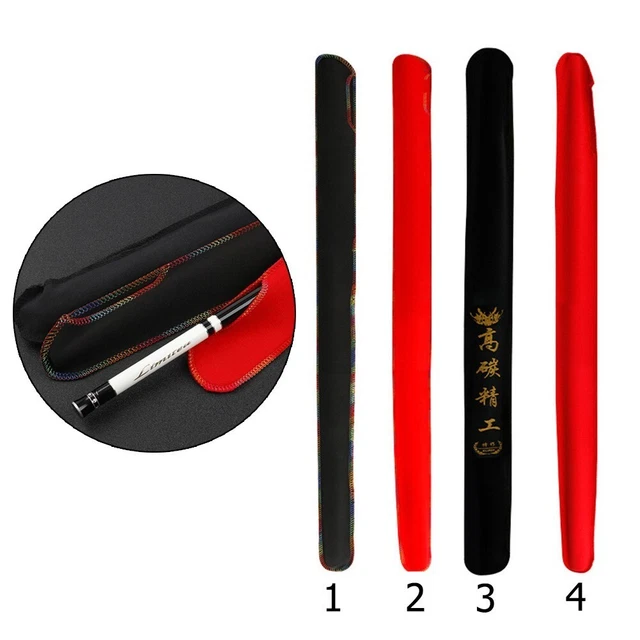 Agatige Protection de Pointe de Canne à pêche, 5 pièces en Plastique télescopique pour Canne à pêche, Couvre-tête de Canne à pêche, Couvercle