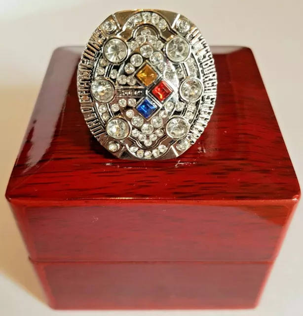 PITTSBURGH STEELERS - NFL Superbowl Championship ring 2008 with box