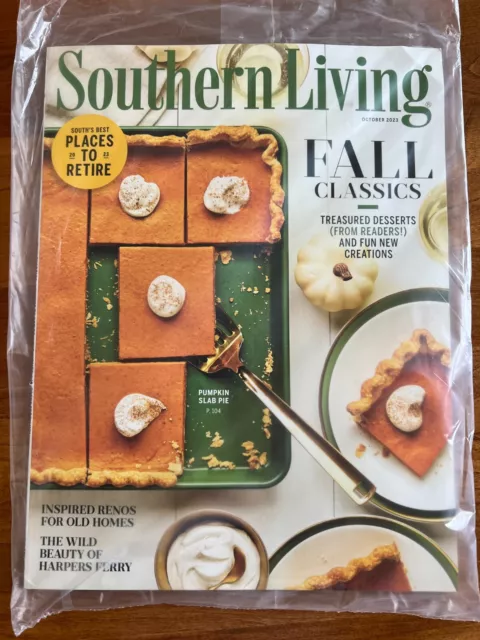 NEW SOUTHERN LIVING Magazine Fall Oct 2023 Cooking & Decorating Modern ...