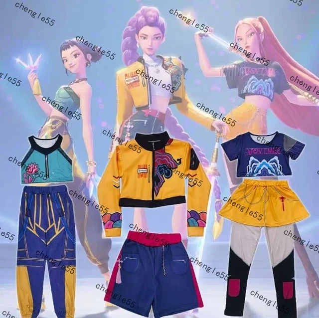 Figurines K Pop De-Mon Hunters – Set 6 Pièces – PVC 10 Cm – Rumi Mira Zoey – Collection Mignonne – Cadeau Fan
