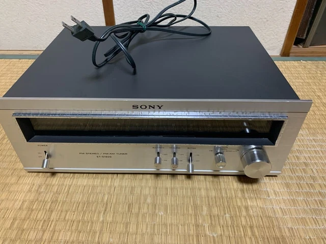 SONY AM/FMステレオチューナーST-5150D 希少　ウッドケースモデル SONY ST-5150D