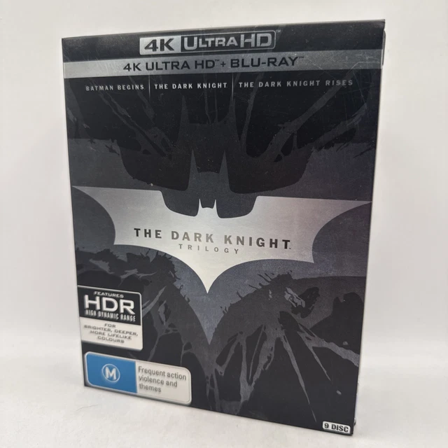 THE DARK KNIGHT | 4K Ultra HD UHD : Trilogy (Blu-ray, 2018) 9 Disc Box ...